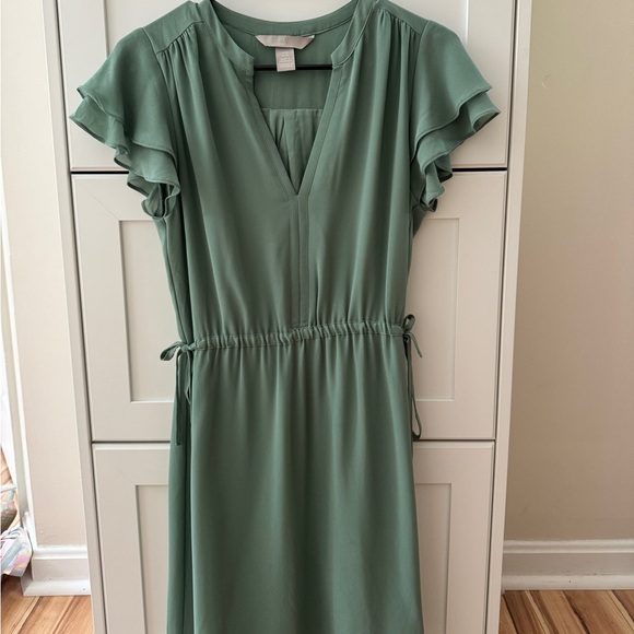 Sage Midlength Dress - Picture 1 of 3
